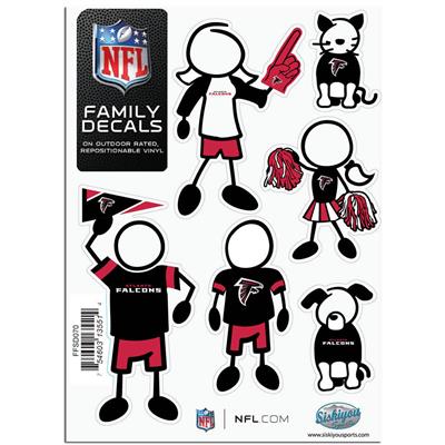 Family Car Decals - Atlanta Falcons