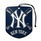 Sports Team Paper Air Freshener 2 Pack - New York Yankees CASE PACK 12