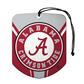 Sports Team Paper Air Freshener 2 Pack - Alabama CASE PACK 12