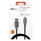 Shift Tech Lightning PVC Cable Black/Gray 4ft CASE PACK 12