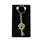 Silver Crown Key Keychain