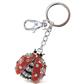 Sparkling Charms Keychain - Ladybug