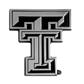 Chrome Auto Emblem - Texas Tech