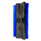 13 Inch Triangular Bi-Level PVC Feather Tip Bristle Brush - Blue CASE PACK 15